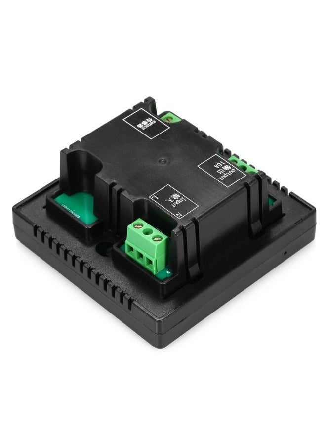 NIBEMINENT - Electric Floor Heating Temperature Controller Black 10.4 x 5.5cm - Image 1
