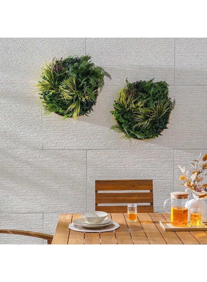 DANUBE HOME Wall Art Gezelligheid - 50 cm Artificial Plant for Outdoor Decor, Durable Polyethylene, Zero Maintenance, Ideal for Gardens, Patios & Balconies, 1-Year Warranty - Image 4