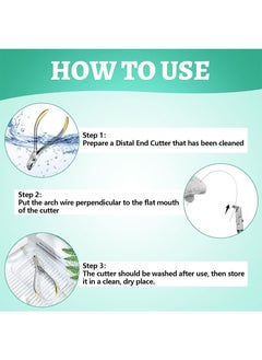 HaLunhi Braces Wire Cutter Hard Pliers Stainless Steel Removal Tooth Pulling Kit Tool for Cutting Titanium Alloy Archwire（Distal End Cutter，1 Pack）  - Image 5
