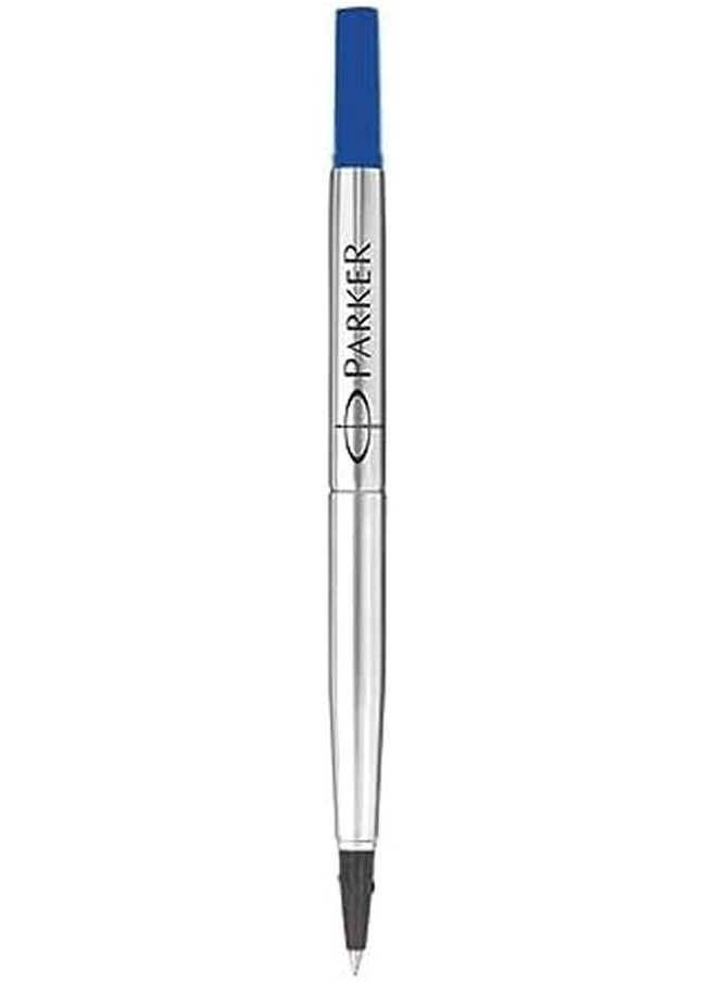 PARKER - Quink Rollerball Pen Ink Refill Fine Blue - Image 1