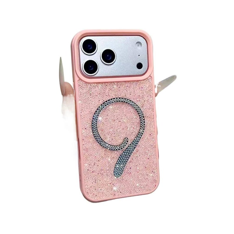 غطاء MagSafe، مقاوم للصدمات لـ iPhone 17 / 17 Air / 17 Pro / 17 Pro Max، وردي، حماية من السقوط، مغناطيس قوي مغناطيسي باللون الوردي - Layan Lure - Image 1