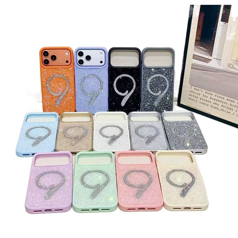 غطاء MagSafe، مقاوم للصدمات لـ iPhone 17 / 17 Air / 17 Pro / 17 Pro Max، وردي، حماية من السقوط، مغناطيس قوي مغناطيسي باللون الوردي - Layan Lure - Image 3