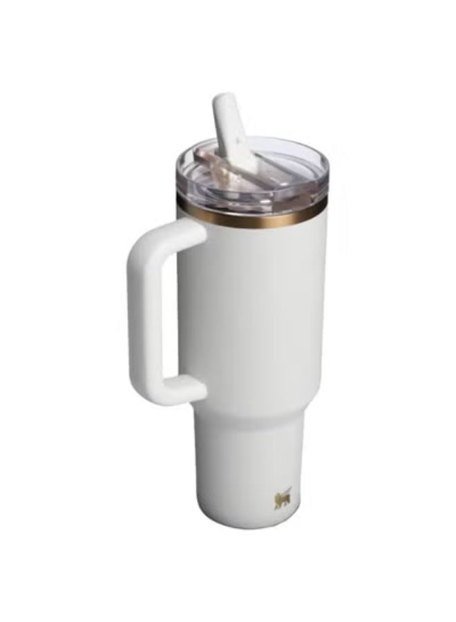 Stanley Quencher ProTour 40oz Flip Straw Tumbler – Leakproof Double Wall Insulated Stainless Steel Travel Cup with Handle & Built-In Straw, BPA-Free Drinkware for Hot & Cold Beverages, Reusable & Durable Thermo Tumbler for Daily Use, Office, Gym & Outdoor Travel - Image 2