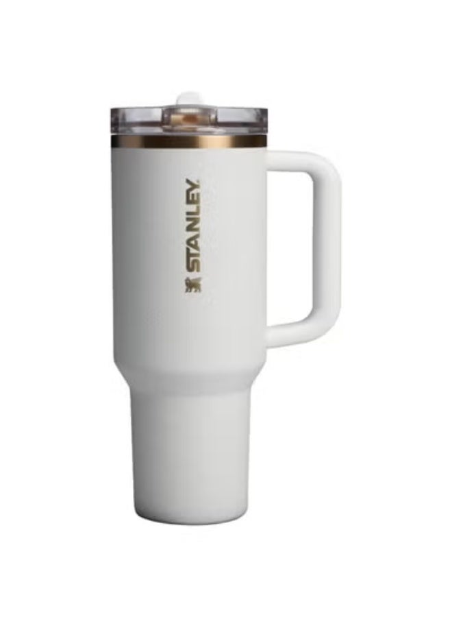 Stanley Quencher ProTour 40oz Flip Straw Tumbler – Leakproof Double Wall Insulated Stainless Steel Travel Cup with Handle & Built-In Straw, BPA-Free Drinkware for Hot & Cold Beverages, Reusable & Durable Thermo Tumbler for Daily Use, Office, Gym & Outdoor Travel - Image 1