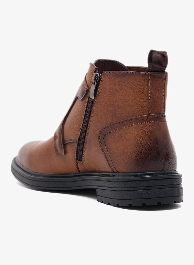 Robert Wood Monk Strap Boots for Men - Image 3