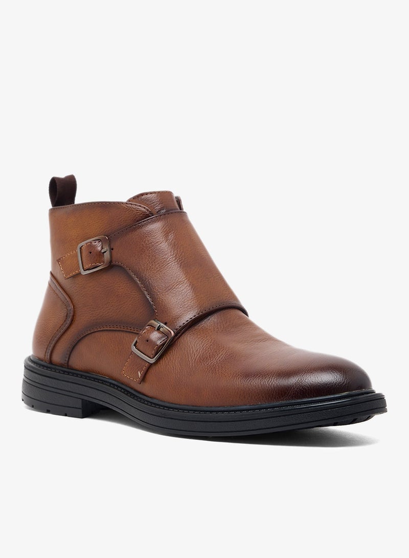 Robert Wood Monk Strap Boots for Men - Image 2
