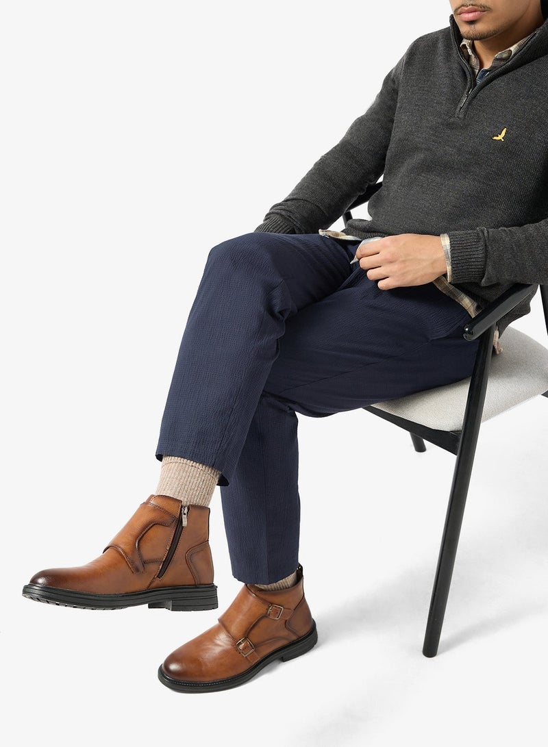 Robert Wood Monk Strap Boots for Men - Image 5