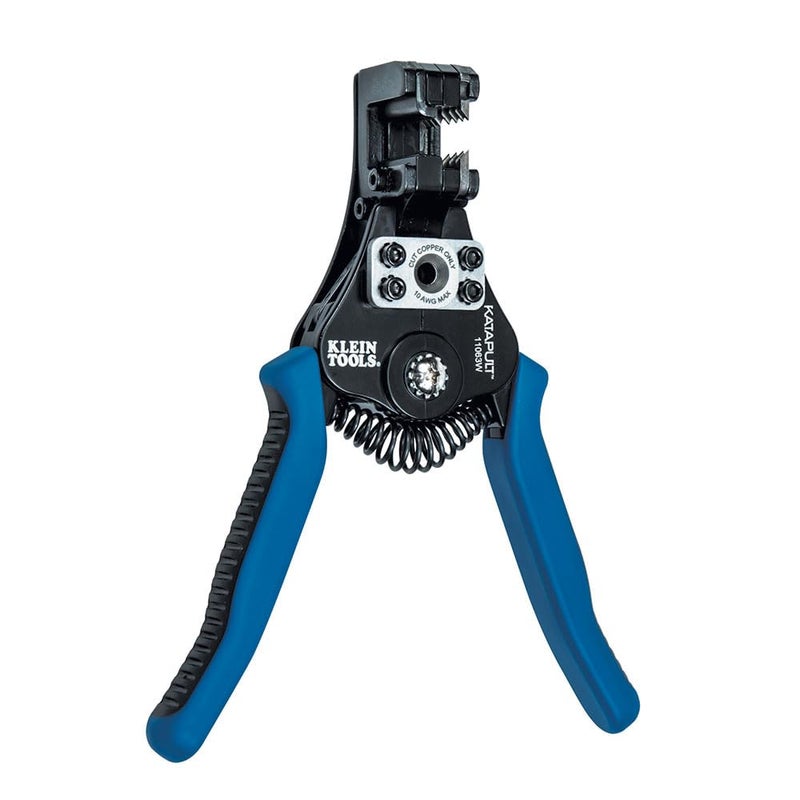 Klein Tools 11063W Wire Cutter / Wire Stripper, Heavy Duty Automatic Wire Stripper Tool for 8-20 AWG Solid and 10-22 AWG Stranded Electrical Wire - Image 1