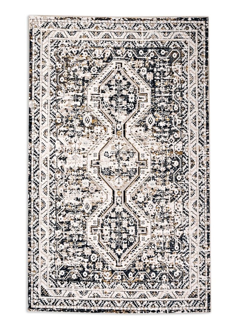 Home auraa Carpet Rug – Size 160 x 220 cm – 5.25x7.26 ft | Ottoman Heritage - Multi Color | Ideal Carpet for Living Room, Bedroom, Office, Hallway - Image 5