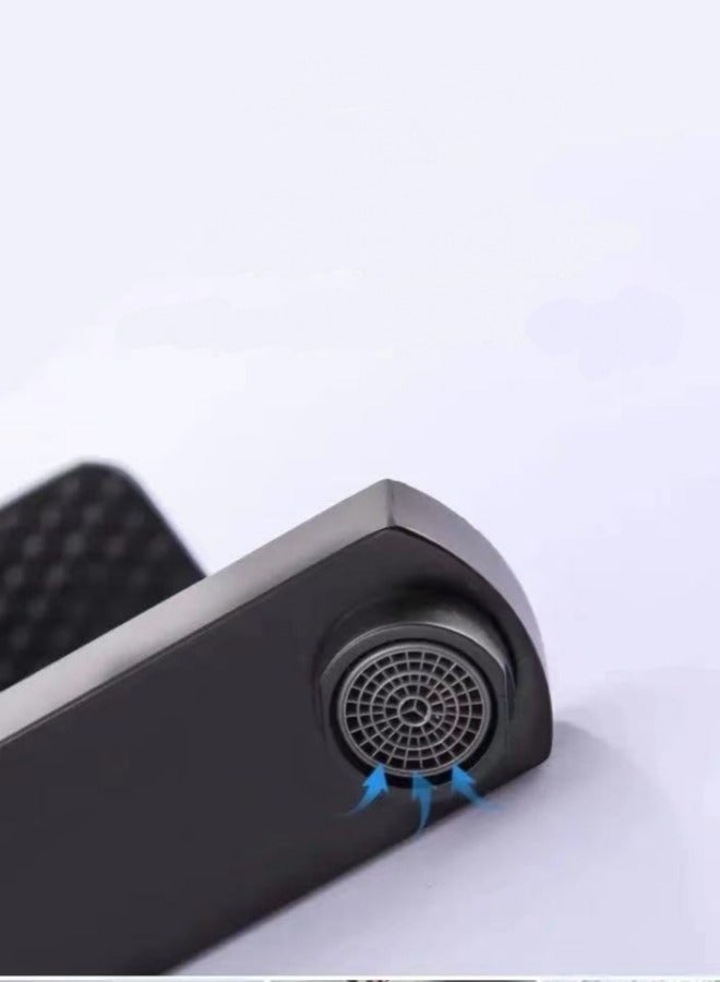 MIXDE Stainless Steel Faucet, Black, Bathroom - Image 2