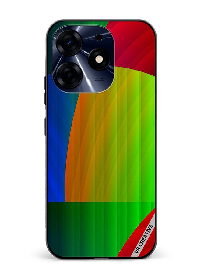VR CREATIVE Protective Case Cover For Tecno Spark 10 Pro Pattern Design Multicolour - Image 1