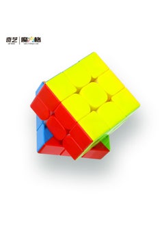 Qiyi Magic Cube Thunder Third-order V3 Third-generation Rubik's Cube Magnetic Positioning Racing Special Children's Educational Toys-Color:Qiyi Thunder Third Order Solid Color [Magnetic Version]]