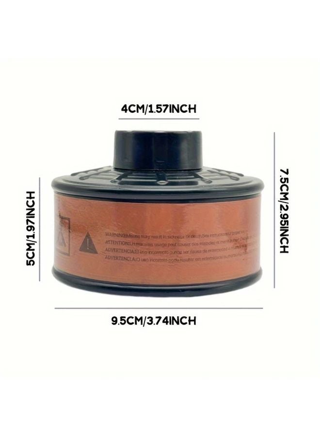 One Set Reusable Full Face Respirator Anti Fog Dust Gas Mask With Filter - Image 5