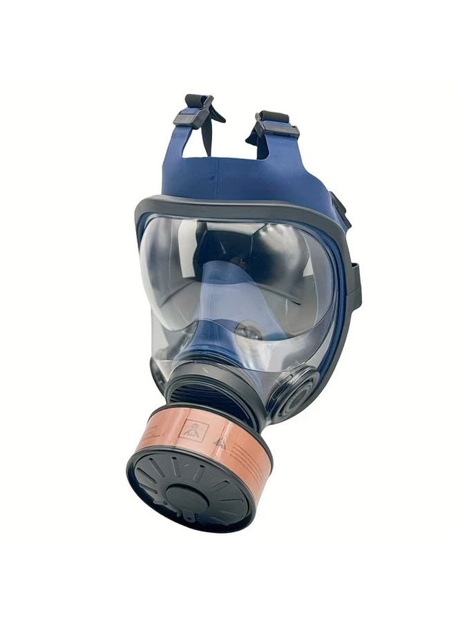 One Set Reusable Full Face Respirator Anti Fog Dust Gas Mask With Filter - Image 1