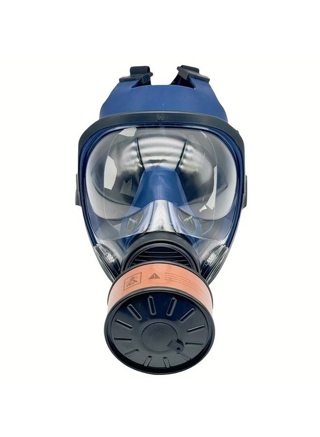 One Set Reusable Full Face Respirator Anti Fog Dust Gas Mask With Filter - Image 3