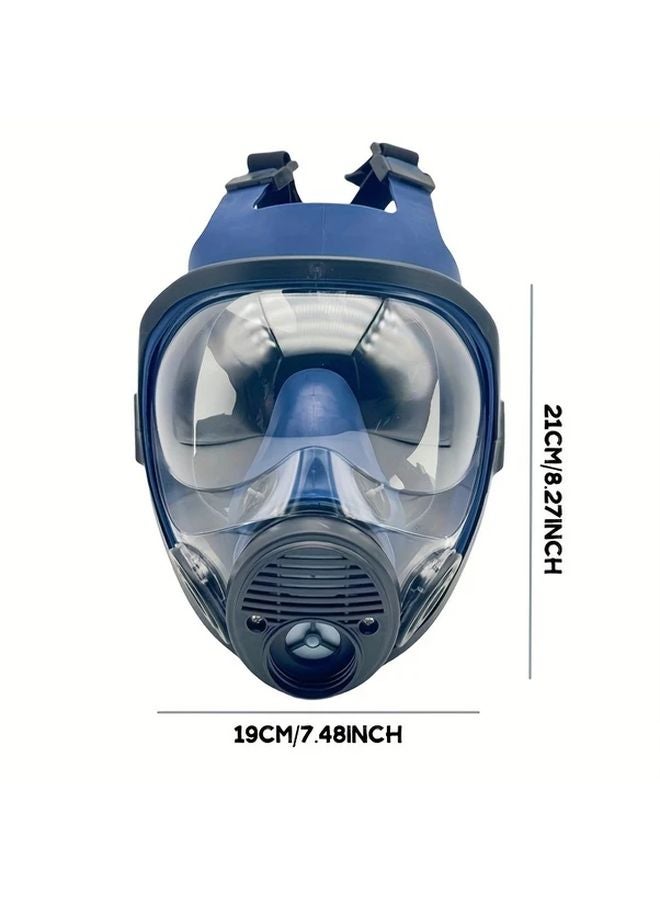 One Set Reusable Full Face Respirator Anti Fog Dust Gas Mask With Filter - Image 4