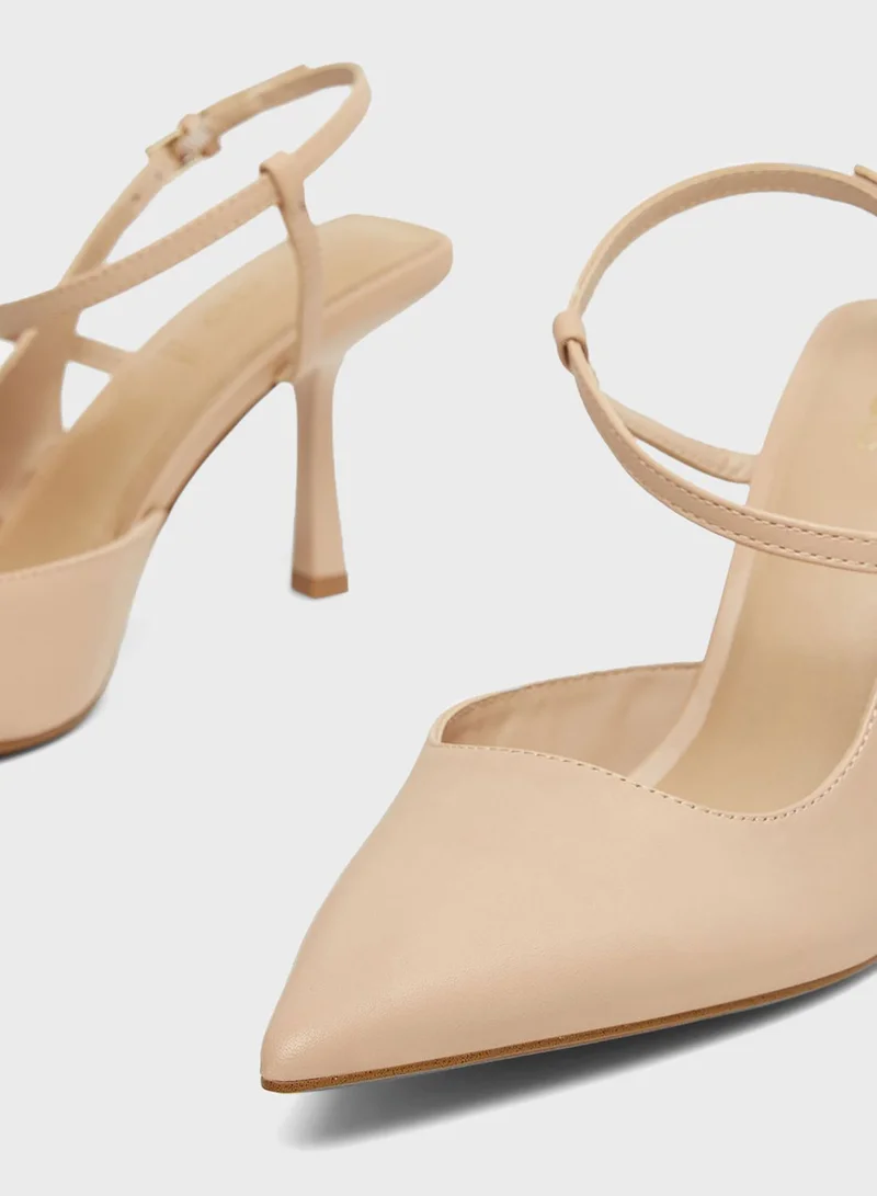 ALDO Buckled Heeled Pumps