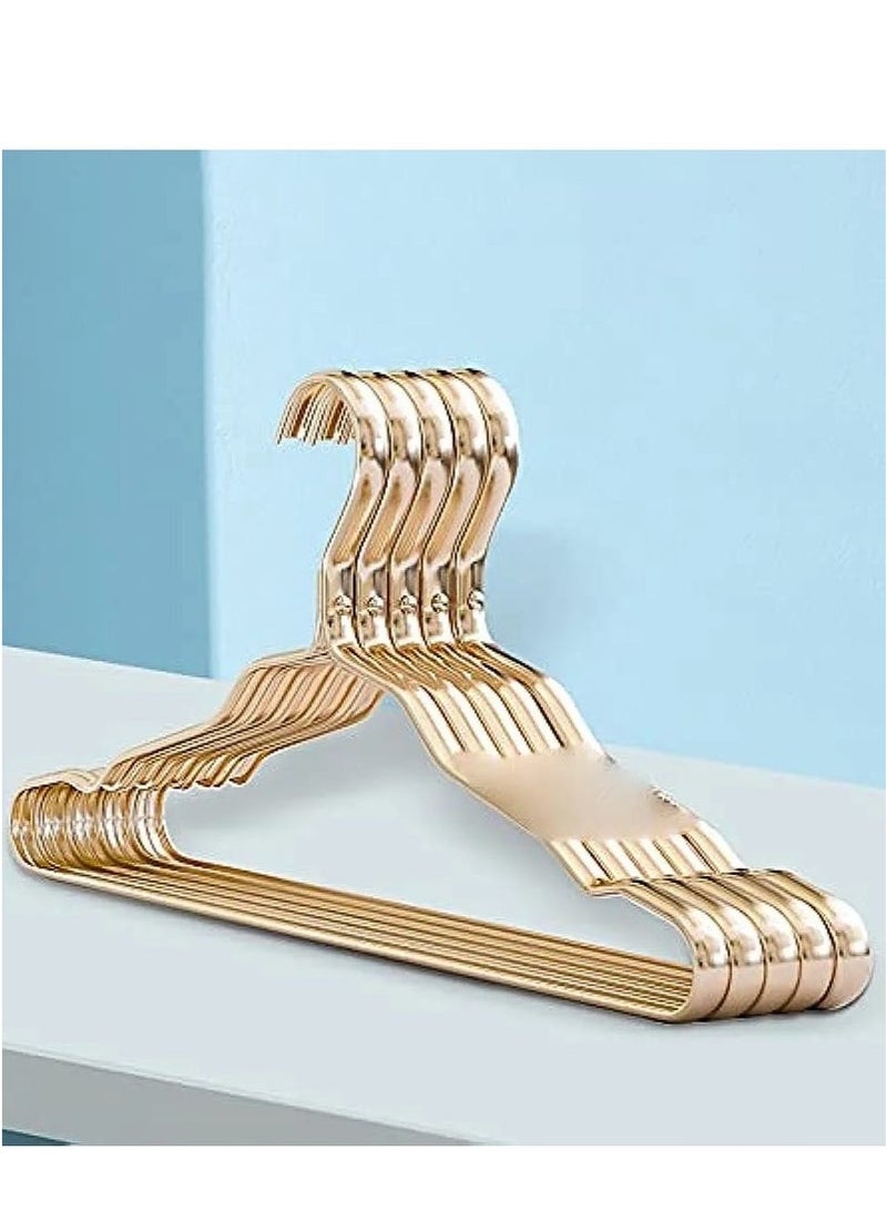 Bukela A golden clothes hanger consisting of 5 pieces, for more organized and easier use. - Image 1