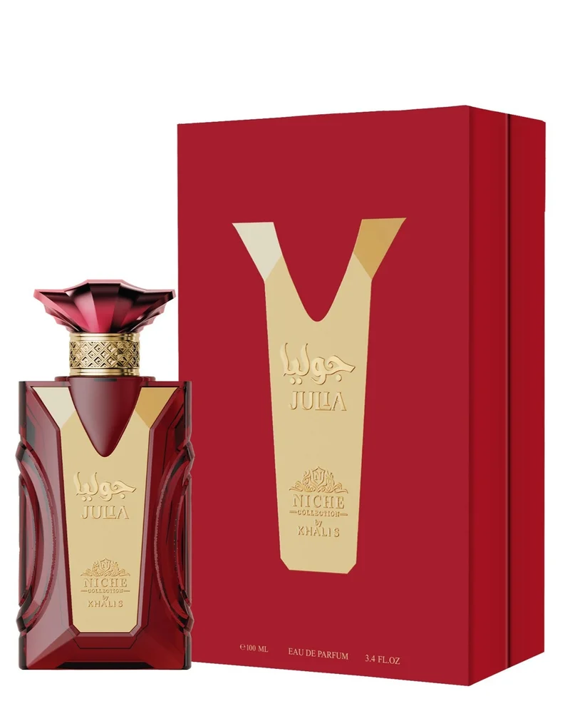 NICHE PERFUMES Khalis Julia Niche Collection Eau de Parfum for Men and Women 100ml by NICHE PERFUMES