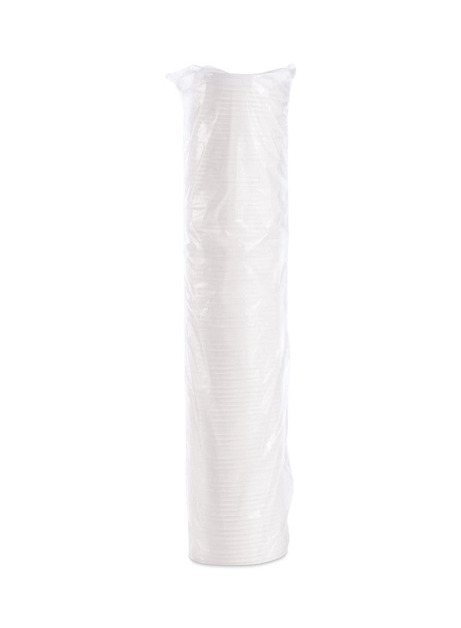 Dart Container 8JL Vented Plastic Lids For 8 Ounce Hot/Cold Foam Cups (DAR8JL) Category: Cup Lids - Image 3