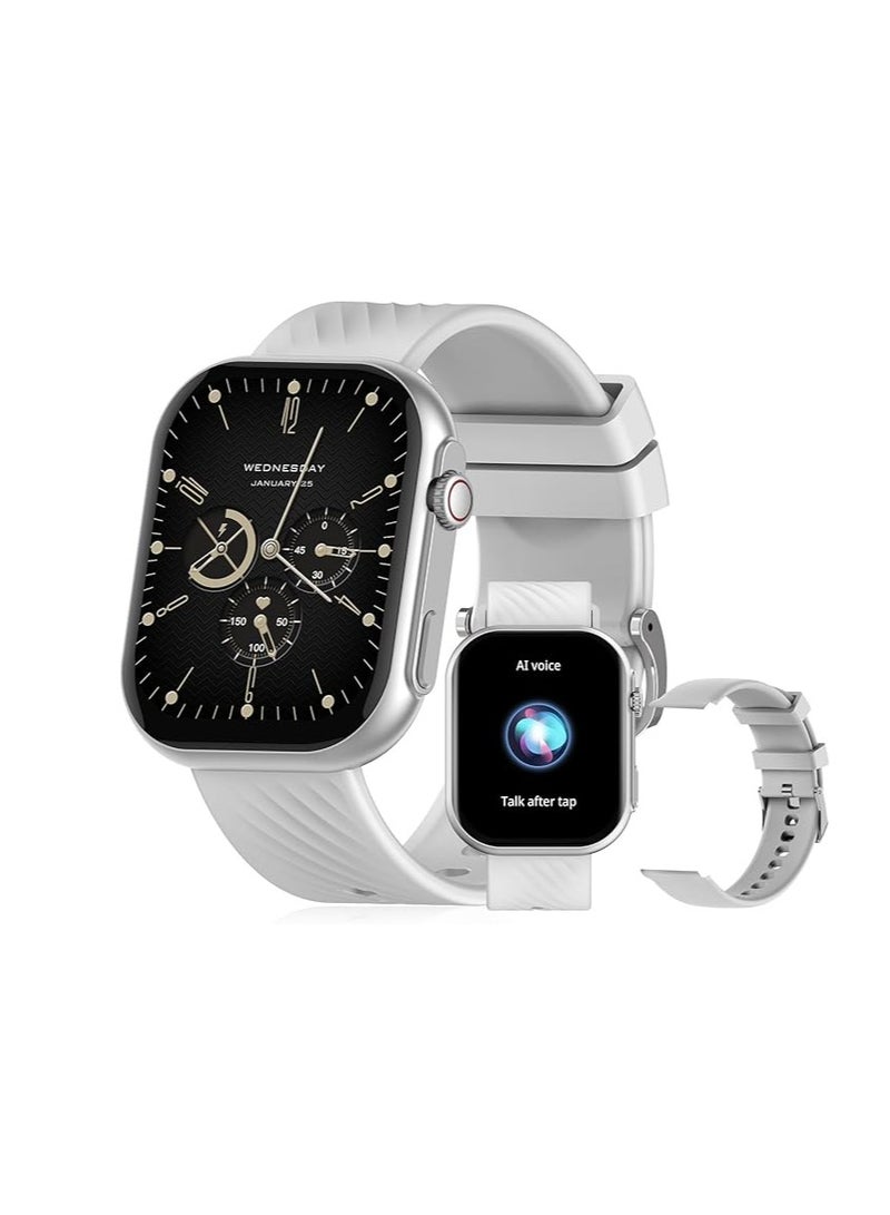 PEJE PEJE Smart Watch Answer/Make Call Smart Watches for Men AMOLED Display, IP68 Waterproof,Smartwatch With Muslim Reminders,Comprehensive Health Management,Compatible with iOS & Android (BLACK) - Image 1