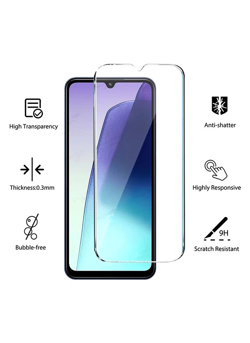 TWEGGON Redmi 14C Screen Protector, Tempered Glass Screen Protector for Xiaomi Redmi 14C Clear  - Image 3