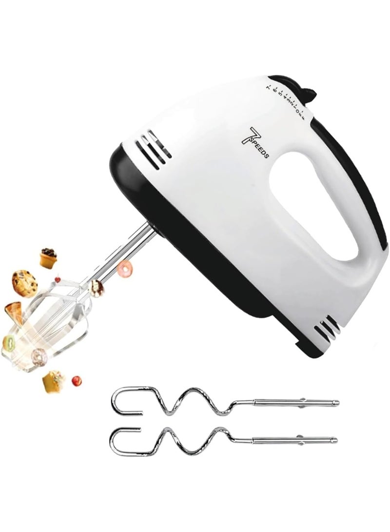 sokany Electric Egg Beater 7-Speed - Automatic Stainless Steel Hand Mixer Whisk, Cream & Cake Mixing Blender, Lightweight Ergonomic Design Kitchen Baking Tool - Image 1