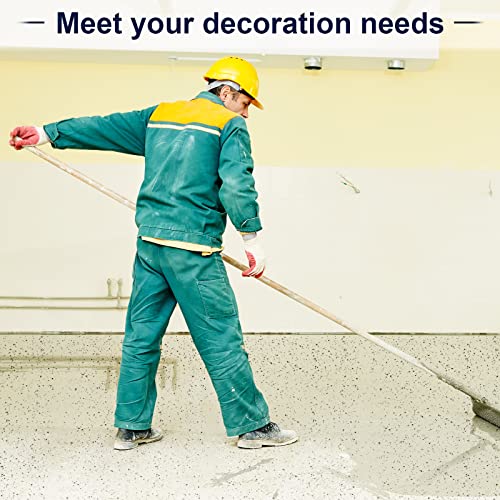 Timtin 700 G/ 1.54 Lb Blend Decorative Color Chips Concrete Floor Coatings Paint Flakes for Garage Floor Paint Interior Exterior Walls(Black, White, Gray) - Image 4