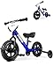 KRIDDO 2in1 Kids Tricycle and Toddler Balance Bike 2 Year Old Detachable Pedals and Stowable Training Wheels DIY Plate Riding Trikes Toy for Ages 18 Months to 3 Years Blue - Image 3