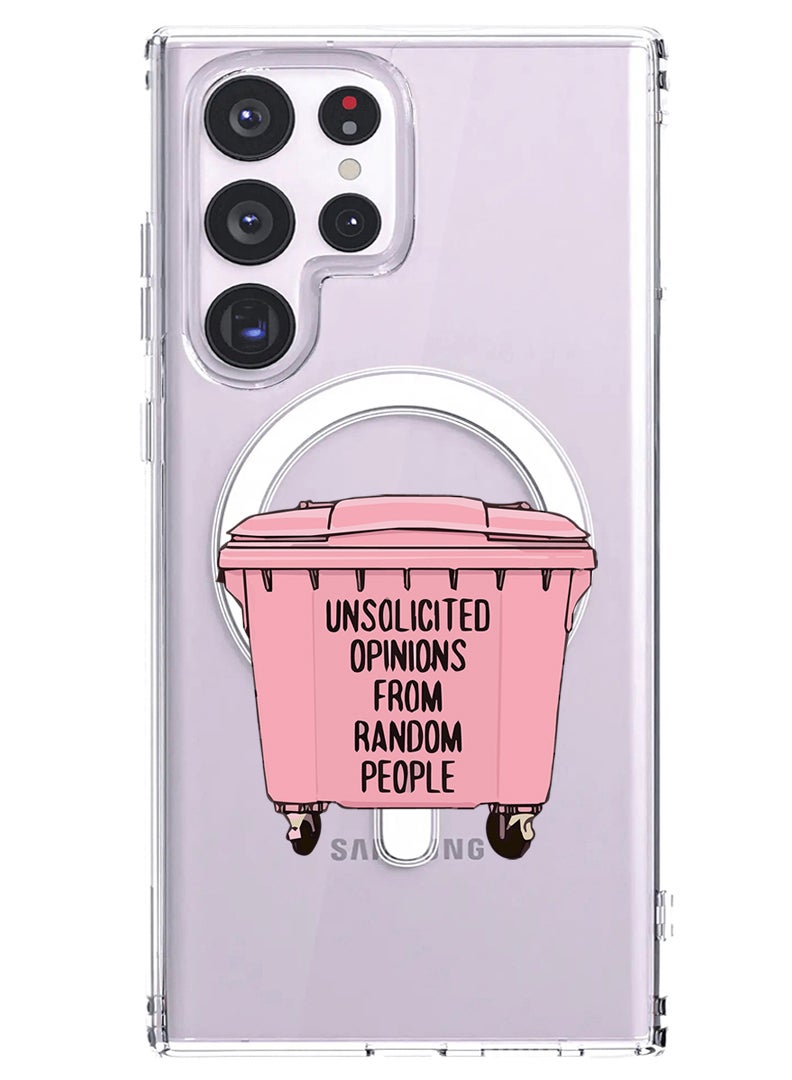 Theodor Magnetic Case for Samsung Galaxy S23 Ultra 6.8-inch Compatible with MagSafe Wireless Charging, Shockproof Phone Bumper Cover Opinions - Image 1