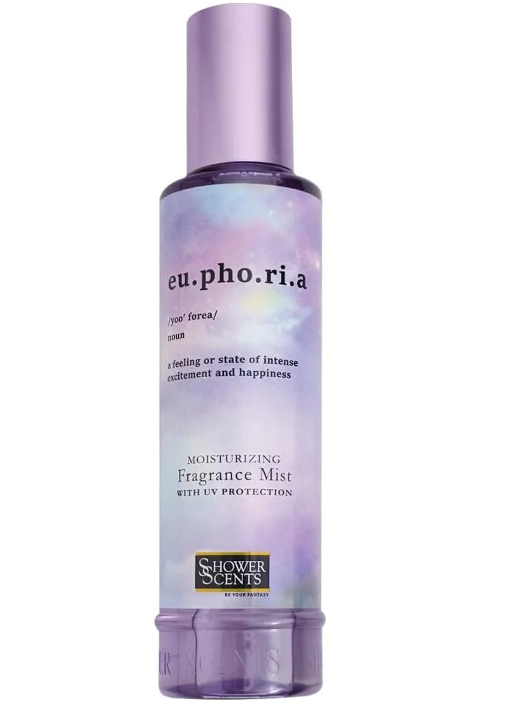Shower Scents Shower Scents Euphoria moisturizing fine fragrance body mist  250ml