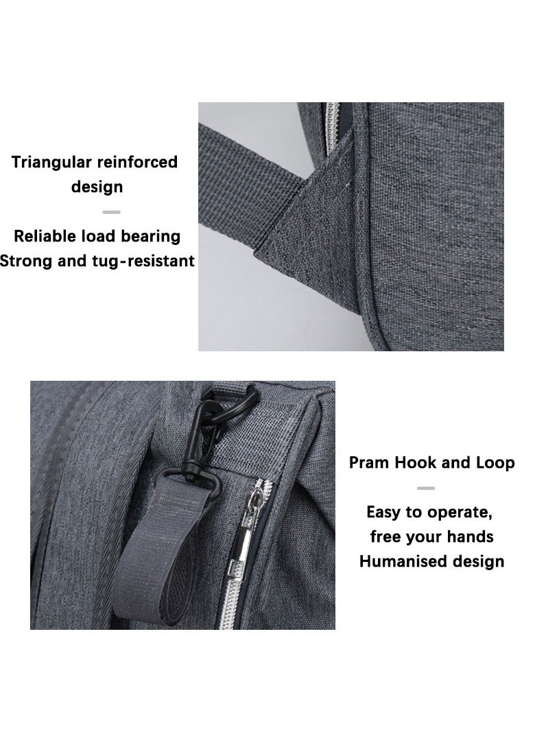 bellanina Waterproof Travel Baby Bag - Image 4