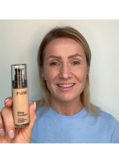 Paese Liquid Lifting Smoothing Foundation, Gently Mattifies 102 Natural  - Image 4