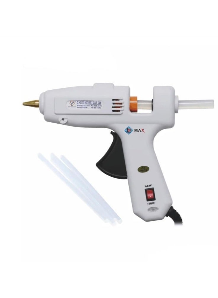 هايماكس مسدس غراء مزود بتسخين سريع وتحكم بالزناد وفوهة معزولة - مثالي للحرف اليدوية ومشاريع "اصنعها بنفسك" والاستخدام متعدد المواد - Image 1