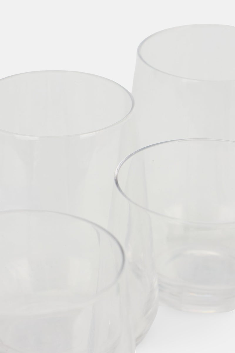 Muy Mucho Ovenza 6 Pcs Glass Cups Set 260ml, Transparent - Image 4