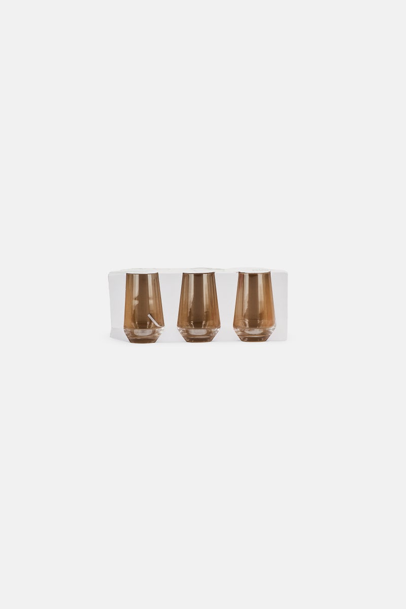 Muy Mucho Ovenza 6 Pcs Glass Cups Set 260ml, Transparent - Image 1