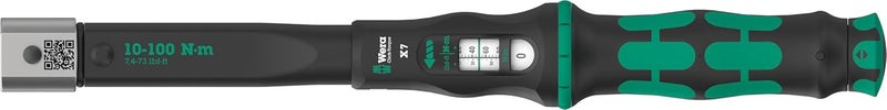 Wera ويرا 05075657001 مفتاح عزم الدوران ClickTorque X 7 لأدوات الإدخال 10100 Nm 14x18 x 10100 Nm - Image 1
