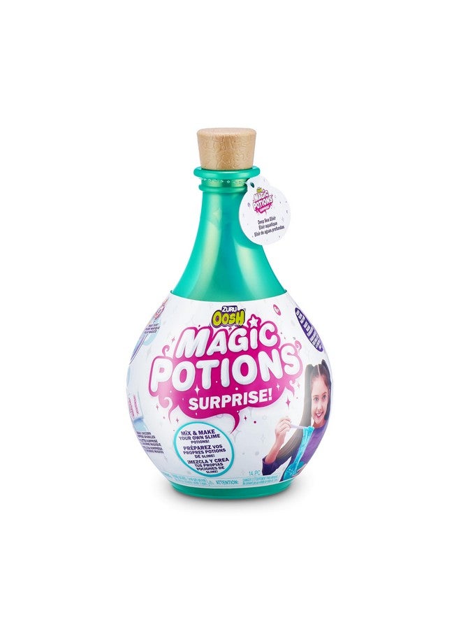 ZURU Oosh Oosh Potions Slime Surprise (Teal) By Zuru Diy Slime Kit With Sparkles, Beads, Glittler, Stress Relief, Party Favors, Magical Fluffy Putty Slime For Kids And Girls Ages 6+ - Image 1