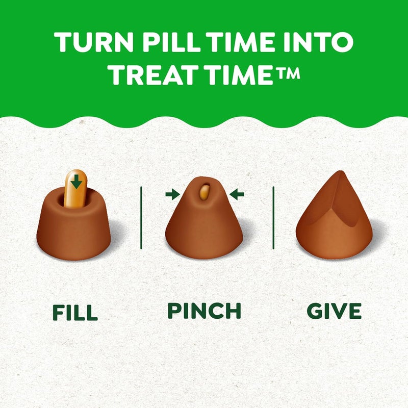 Greenies Feline Pill Pockets Treats for Cats - Chicken Flavor, 1.6 oz (45 Treats) - Image 4