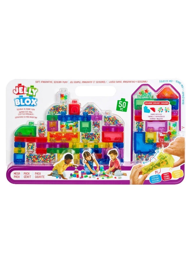Jelly Blox Building Blocks Mega Pack (50 Pieces) - Image 1