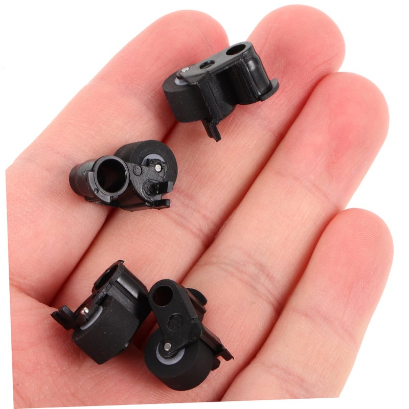 4 Pack Replacement Pinch Rollers For Cassette Tape Recorder Sturdy Frame Simple Operation - Image 5