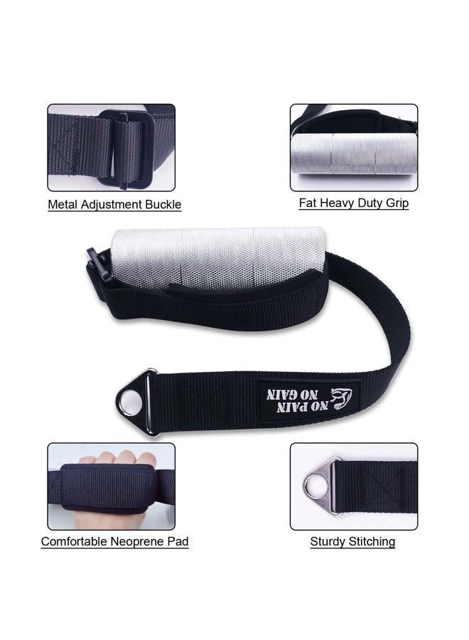 Lights Mountain Arm Wrestling Exercise Handle Φ2in Grip - Wrist and Forearm Exerciser Pulldown Triceps Rope Workout - Image 3