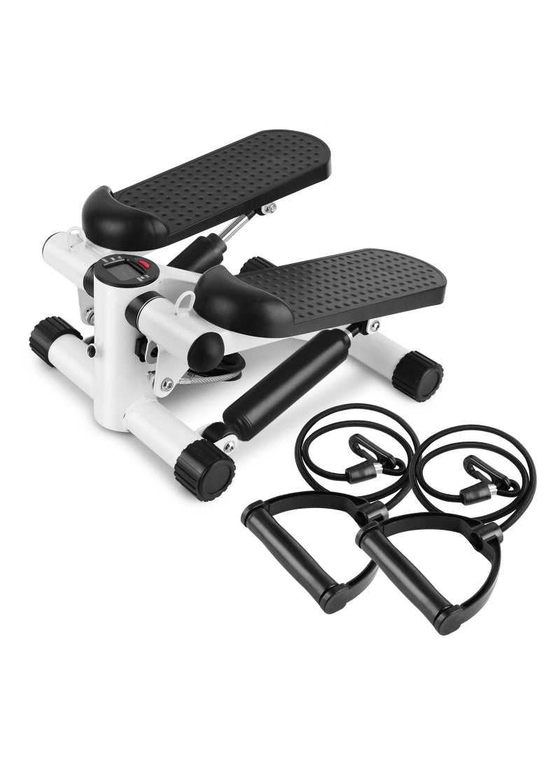 DubaiGallery Mini Stepper Fitness Anti Slip Machine with Resistance Bands for Home Exercise  - Image 3