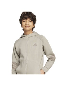 Adidas adidas future icons 3 stripes full zip track unisex hooded top  - Image 5
