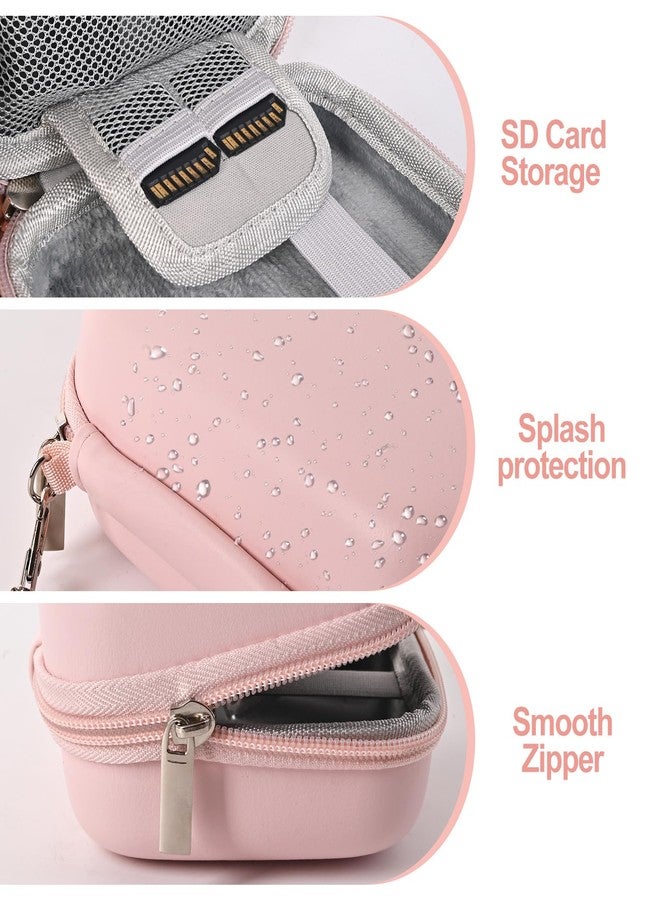 Volpki Waterproof Digital Camera Case,Suitable for Kodak Pixpro Fz45/Pixpro Fz55/Canon Powershot Elph 360 Case/G7x/Selphy/Ixy/Laser Printer/Sony Cybershot Camera Case,Rose Gold camera case - Image 4
