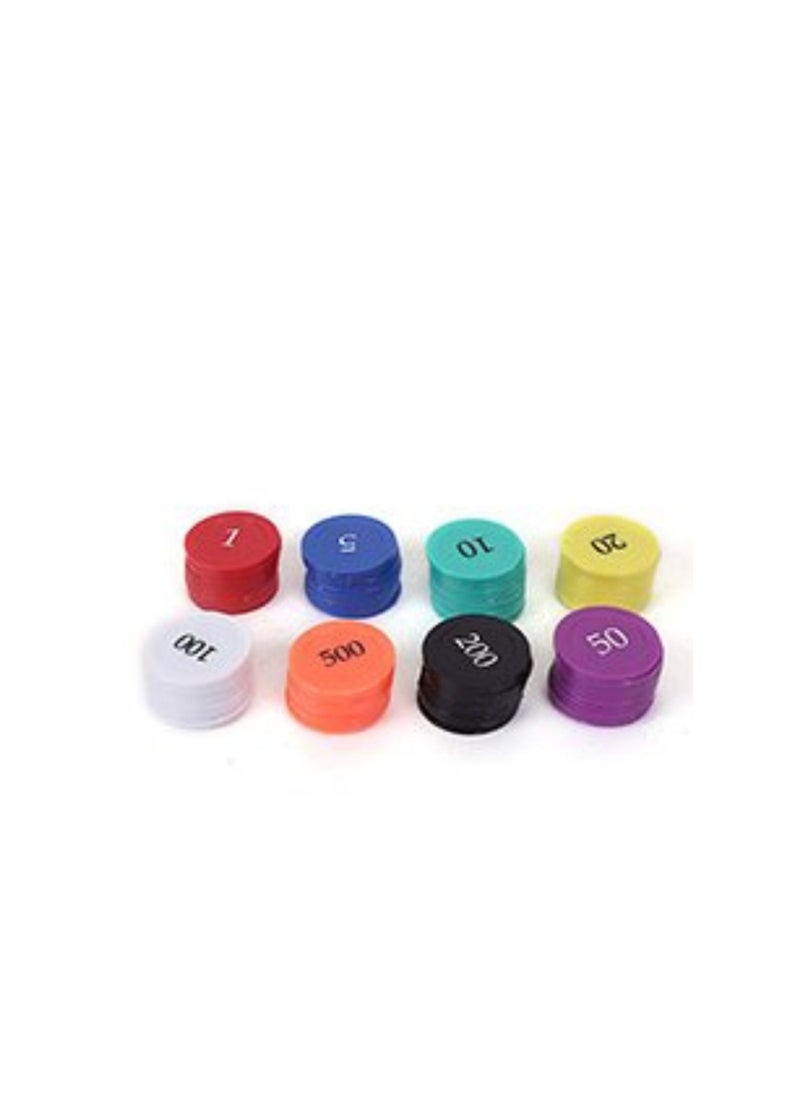 TOYZTREND Strategy Game Rummy counters Coins for Games at Home picnics Parties