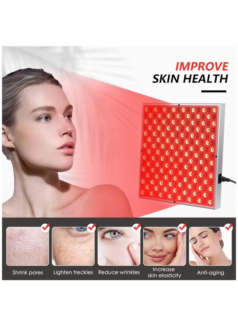 ASIV Red Light Therapy 45W 225 LEDs Red Light Panel Therapy Device for Body Face 660nm Red Light and 850nm Near Infrared Light LED Red Light Device for Pain Relief of Muscle Joint Back and Skin Care  - Image 3