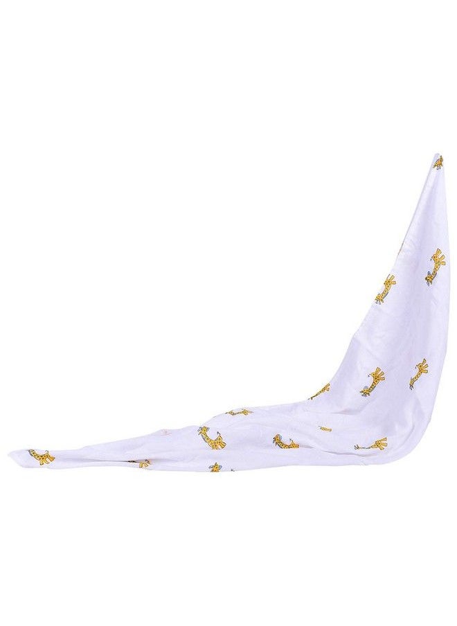 MOM'S HOME Baby Organic Cotton Soft Muslin Cloth Swaddle (0 18 Months)Pack Of 3  - Image 3