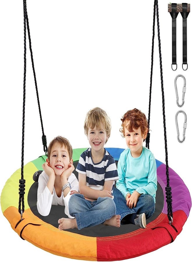 Delavala Baby Garden Swing Jula for Indoor and Outdoor Purpose Kids Stylish Musical Standing Floor Swing (40") - Image 2