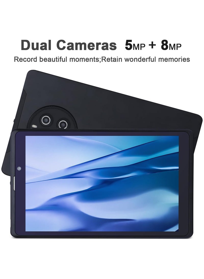ريبنيو تابلت C idea CM815 شاشة 8 بوصة اتصال LTE يدعم اتصال Wi-Fi بنطاق 5G مزود بذاكرة وصول عشوائي 8 جيجابايت ومساحة تخزين 512 جيجابايت مع غطاء متين مقاوم للصدمات (أسود) - Image 5